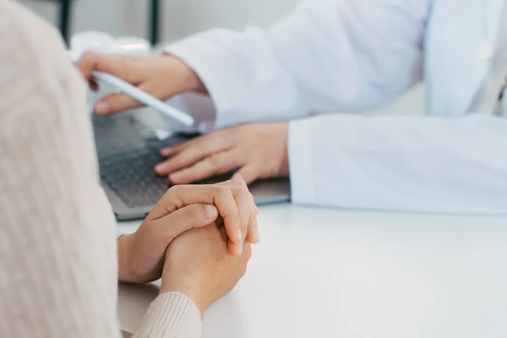 Patient scheduling an appointment